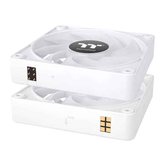 (image for) Thermaltake CT120 EX ARGB Sync Snow 120mm PWM Fan Triple Pack